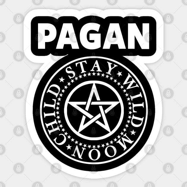 Wiccan Shirt & Wicca T-Shirt - Pagan shirt Sticker by Tshirt Samurai